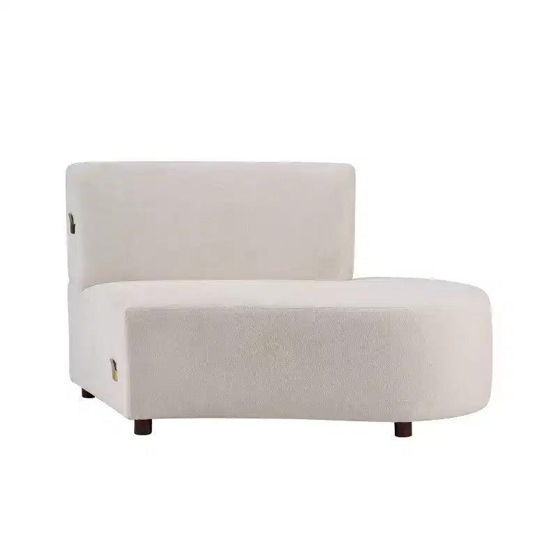 Christopher Knight Home Luno, moderan kutni komplet sofa od 5 komada, od buklea s efektom oblaka