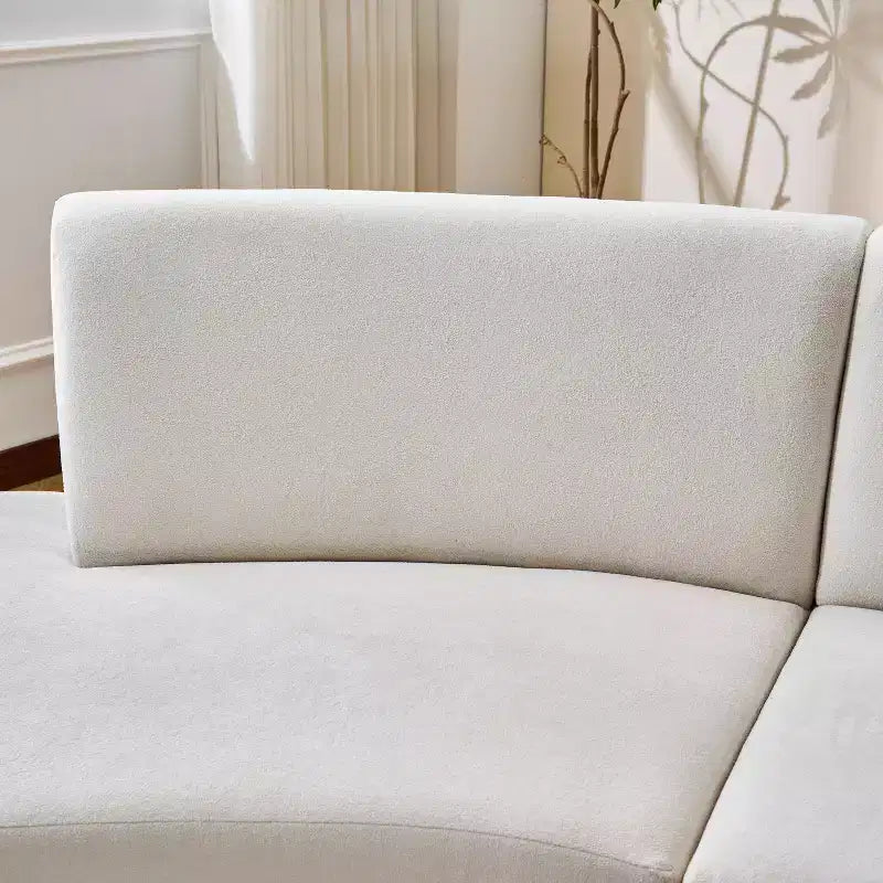 Christopher Knight Home Luno, moderan kutni komplet sofa od 5 komada, od buklea s efektom oblaka