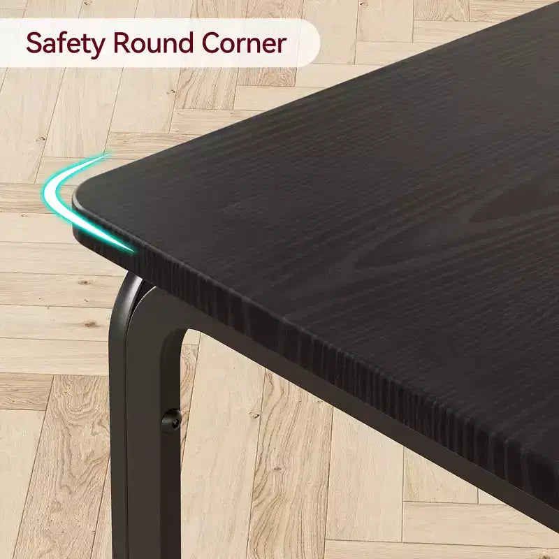 COZONY Set di 5 Pezzi Tavolo e Sedie da Cucina per 4 Persone, Set da Pranzo Rettangolare con 4 Sedie Imbottite, Set Dinette Salvaspazio
