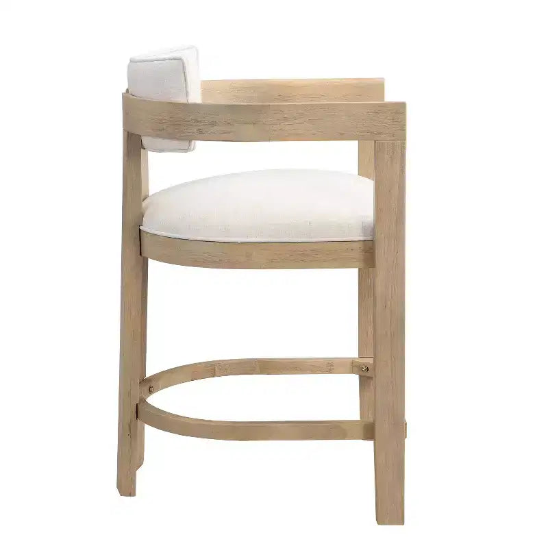 Christopher Knight Home Heini Set da pranzo moderno di 5 pezzi in legno con tavolo a piedistallo e gambe in legno di hevea