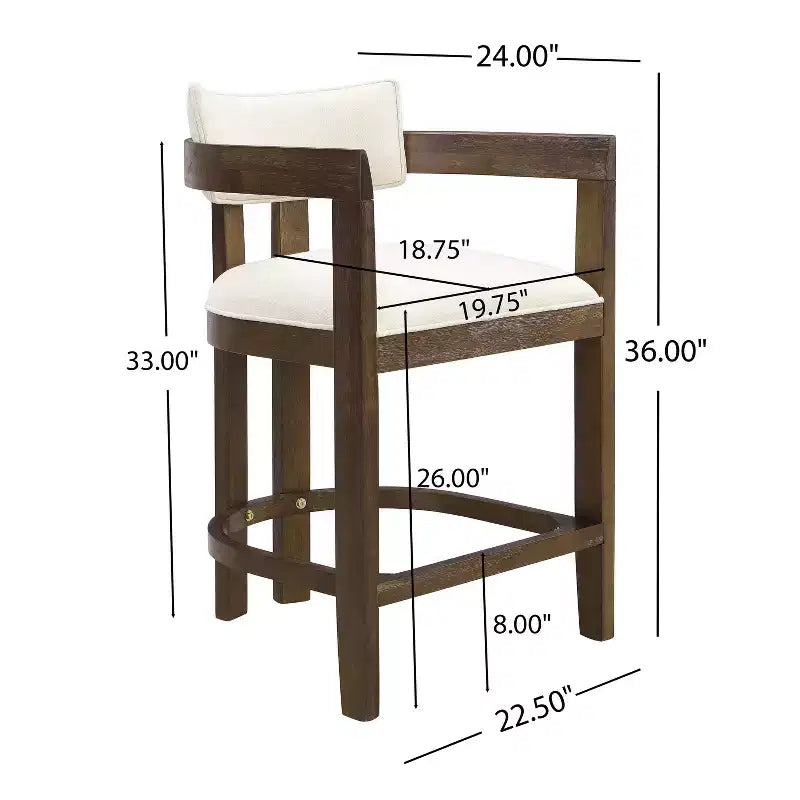 Christopher Knight Home Heini Set da pranzo moderno di 5 pezzi in legno con tavolo a piedistallo e gambe in legno di hevea