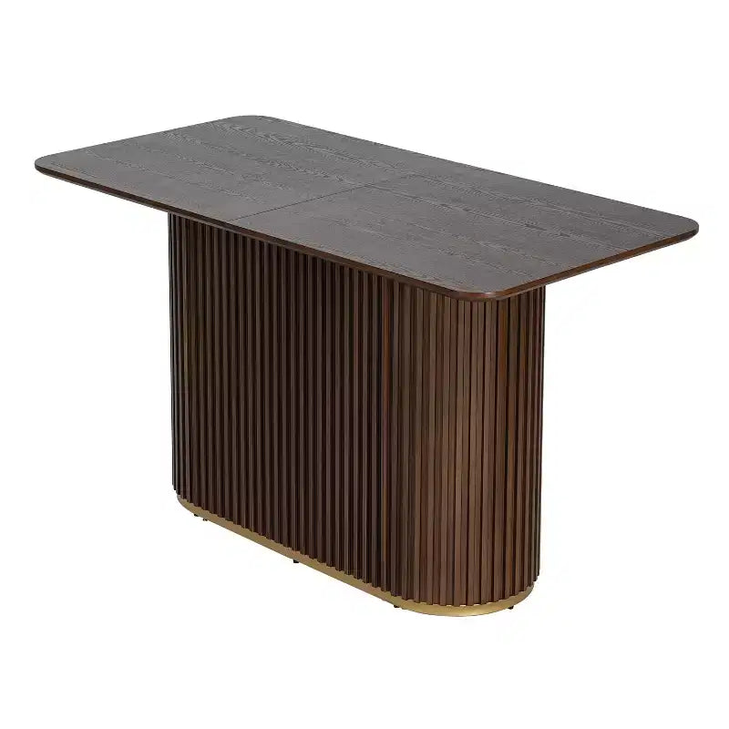 Christopher Knight Home Heini Set da pranzo moderno di 5 pezzi in legno con tavolo a piedistallo e gambe in legno di hevea