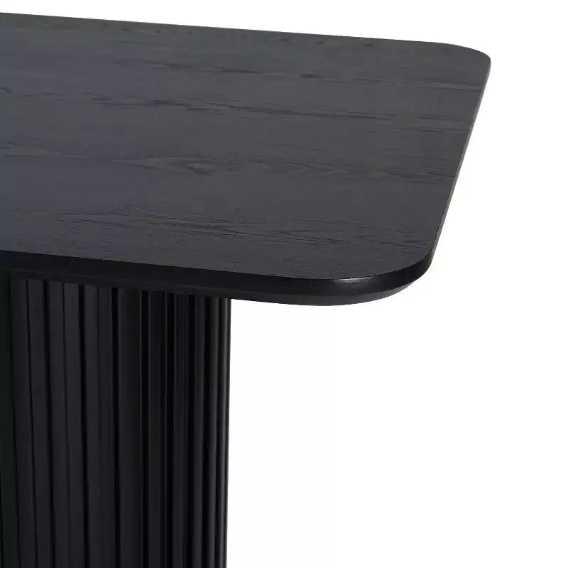 Christopher Knight Home Heini Set da pranzo moderno di 5 pezzi in legno con tavolo a piedistallo e gambe in legno di hevea
