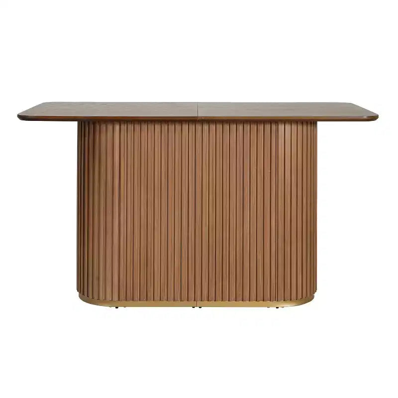 Christopher Knight Home Mirae Sgabelli da bancone Mid-Century Modern in rattan e legno di gomma, 5 pezzi, con tavolo da bancone a flauto