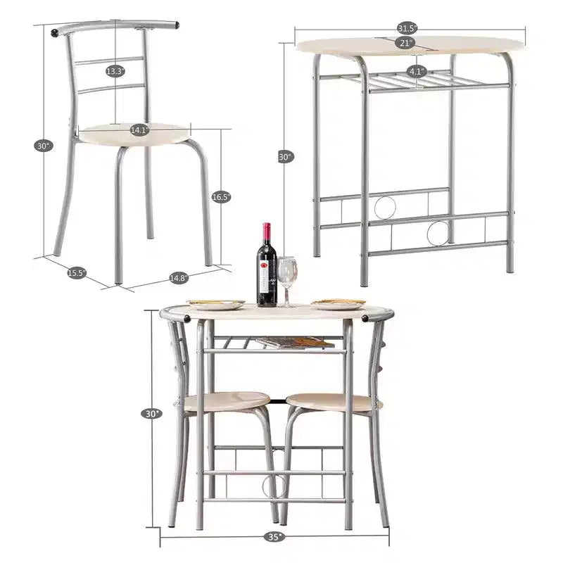 Set tavolo da pranzo per quattro persone