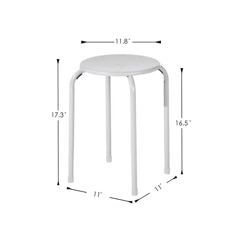 Set da tavolo da pranzo FurnitureR per 4 persone, tavolo da cucina moderno con 4 sgabelli in metallo, set da pranzo salvaspazio per cucina, sala da pranzo, appartamento