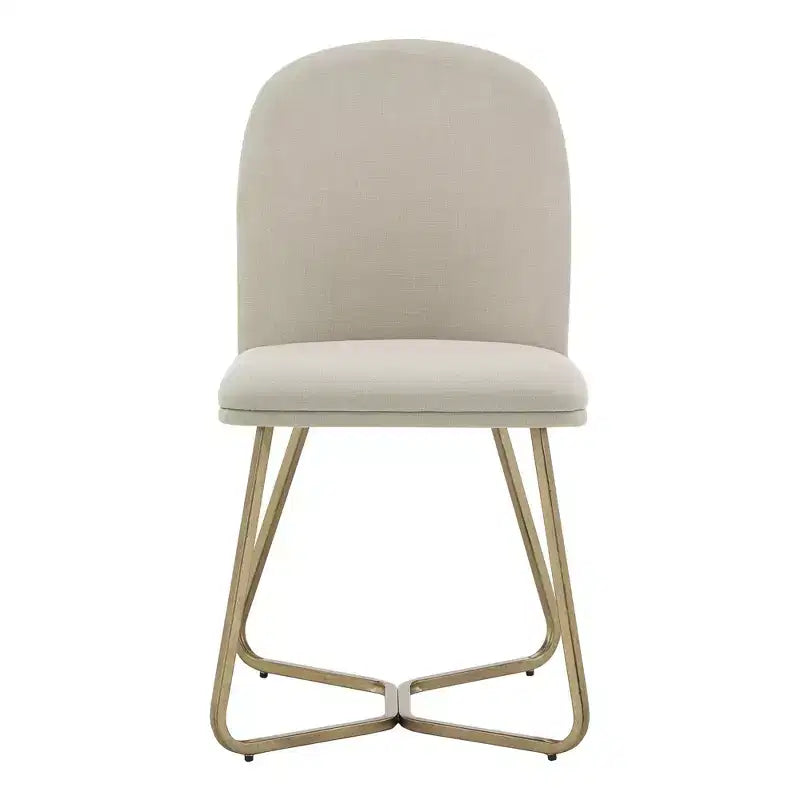 Karianne Black and Distressed Gold Finish Dining Set - iNSPIRE Q