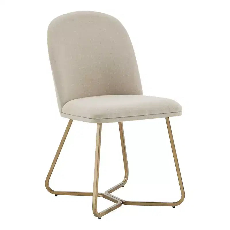 Karianne Black and Distressed Gold Finish Dining Set - iNSPIRE Q