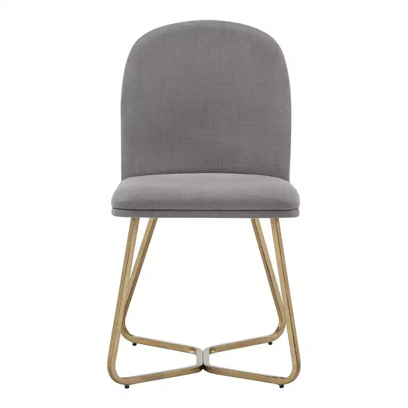 Karianne Black and Distressed Gold Finish Dining Set - iNSPIRE Q