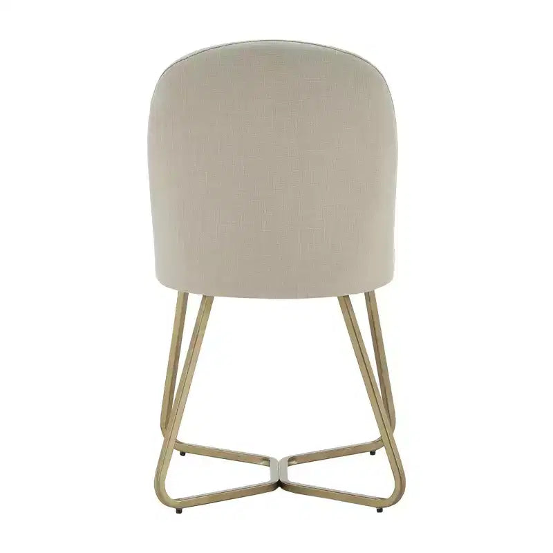 Karianne Black and Distressed Gold Finish Dining Set - iNSPIRE Q