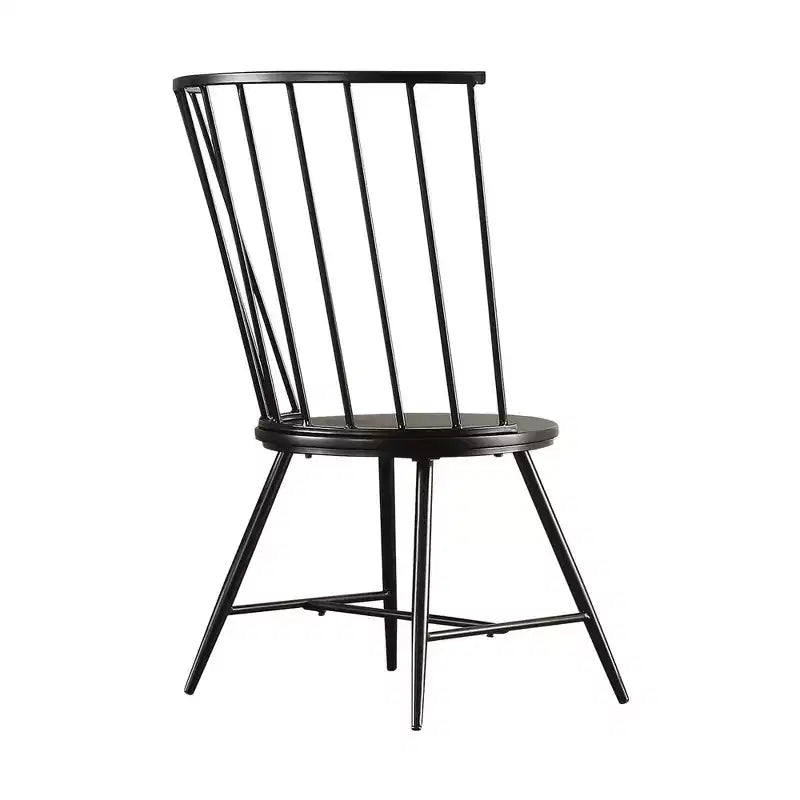 Tavolo da pranzo rotondo Jolana 45 in rovere con ripiano nero e set - iNSPIRE Q
