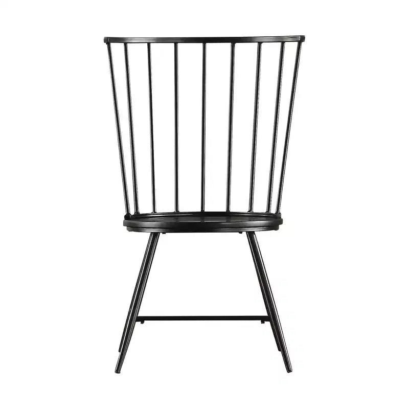Tavolo da pranzo rotondo Jolana 45 in rovere con ripiano nero e set - iNSPIRE Q