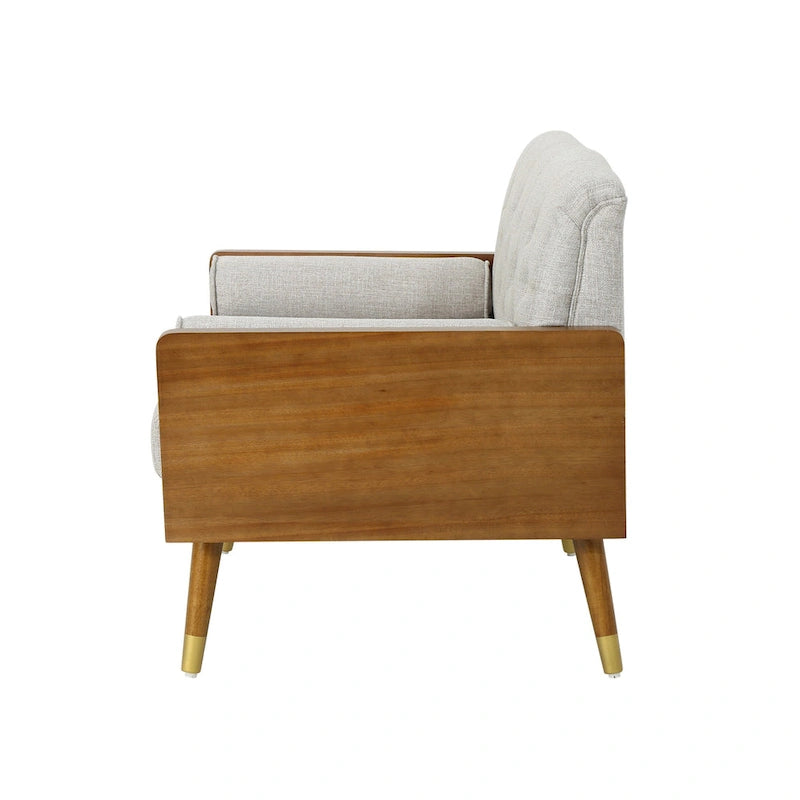 Poltrona comfort Goldline di metà secolo