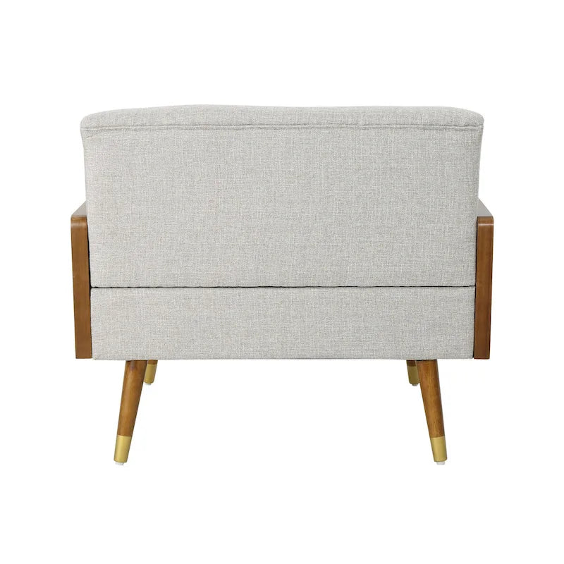 Poltrona comfort Goldline di metà secolo