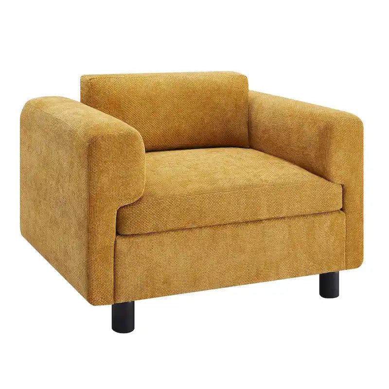 Moderner übergroßer Sessel, bequemer Akzentstuhl