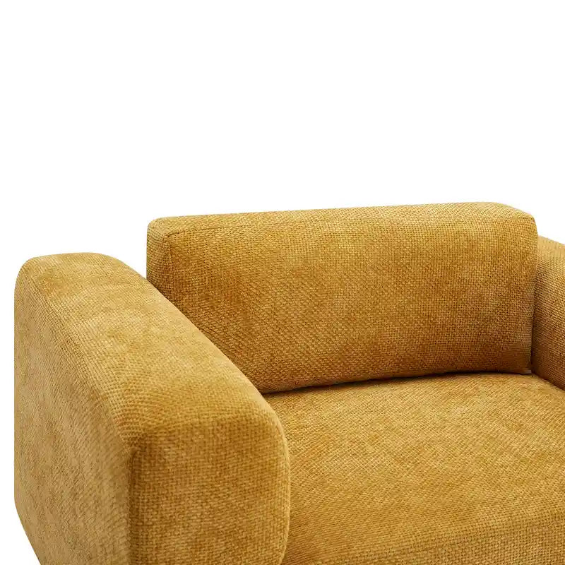 Poltrona moderna oversize comoda poltrona per camera da letto ufficio appartamento, tessuto in velluto intrecciato
