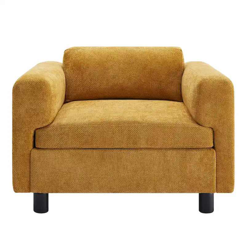 Poltrona moderna oversize comoda poltrona per camera da letto ufficio appartamento, tessuto in velluto intrecciato