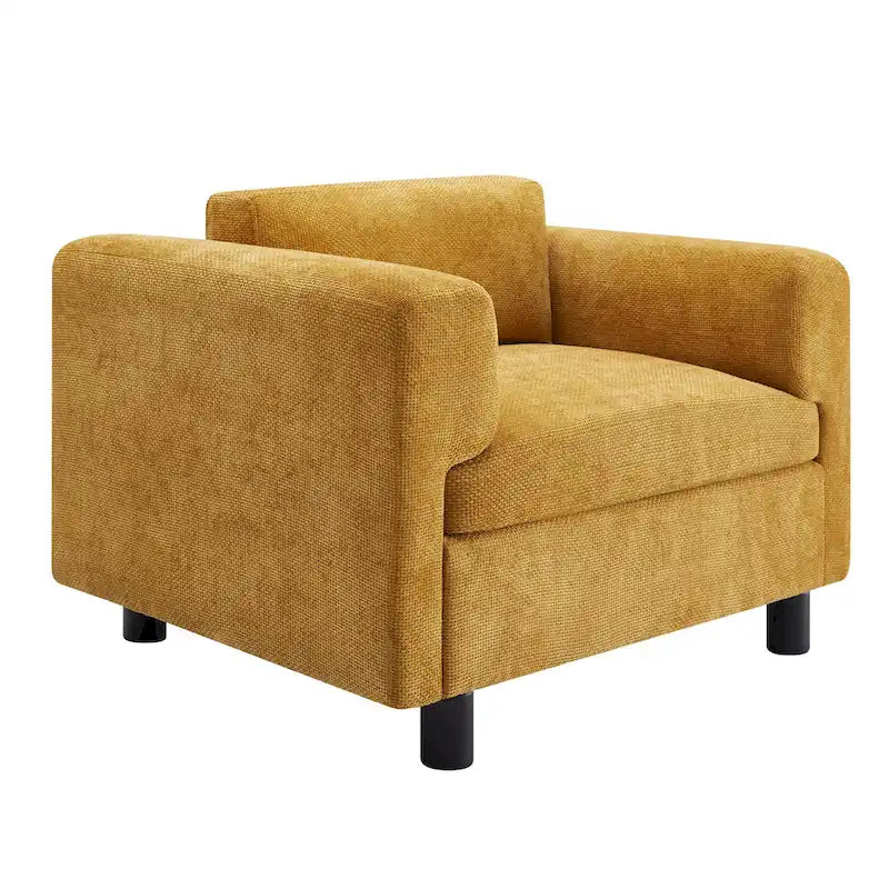 Poltrona moderna oversize comoda poltrona per camera da letto ufficio appartamento, tessuto in velluto intrecciato