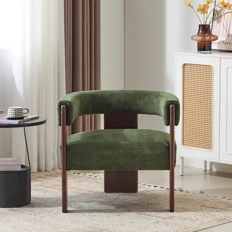 Christopher Knight Home - Emery Poltrona moderna in tessuto bouclé