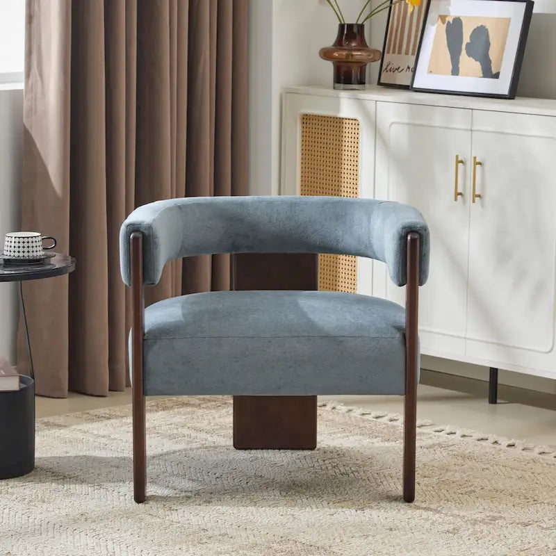 Christopher Knight Home - Emery Poltrona moderna in tessuto bouclé
