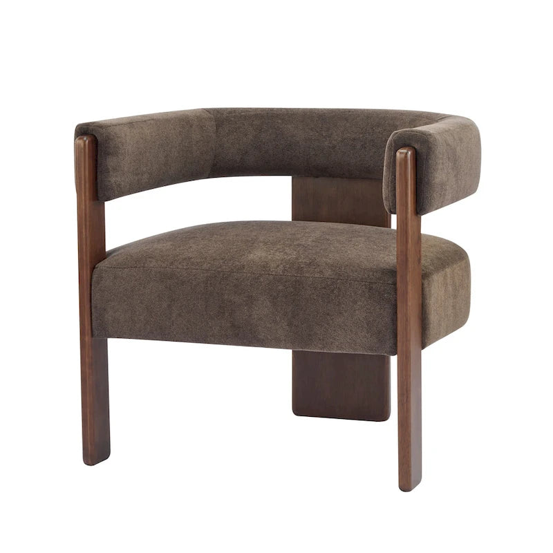 Christopher Knight Home - Emery Poltrona moderna in tessuto bouclé