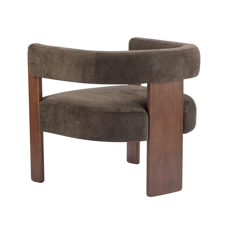 Christopher Knight Home - Emery Poltrona moderna in tessuto bouclé