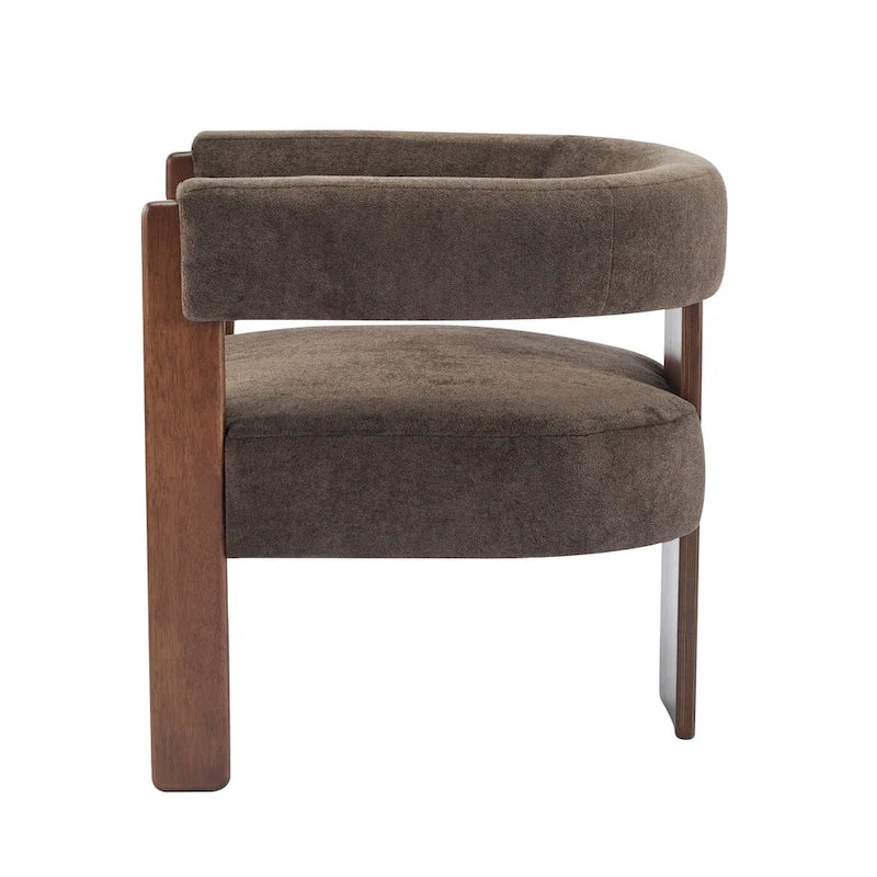 Christopher Knight Home - Emery Poltrona moderna in tessuto bouclé