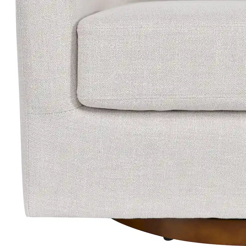 Poltrona girevole moderna a botte da 31 W