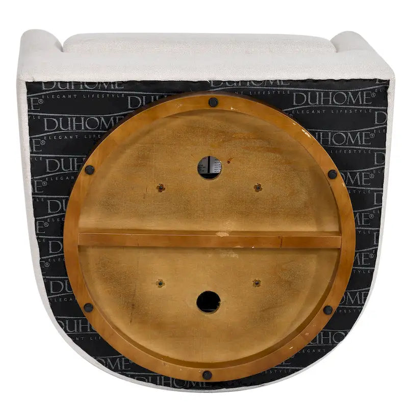 Poltrona girevole moderna a botte da 31 W
