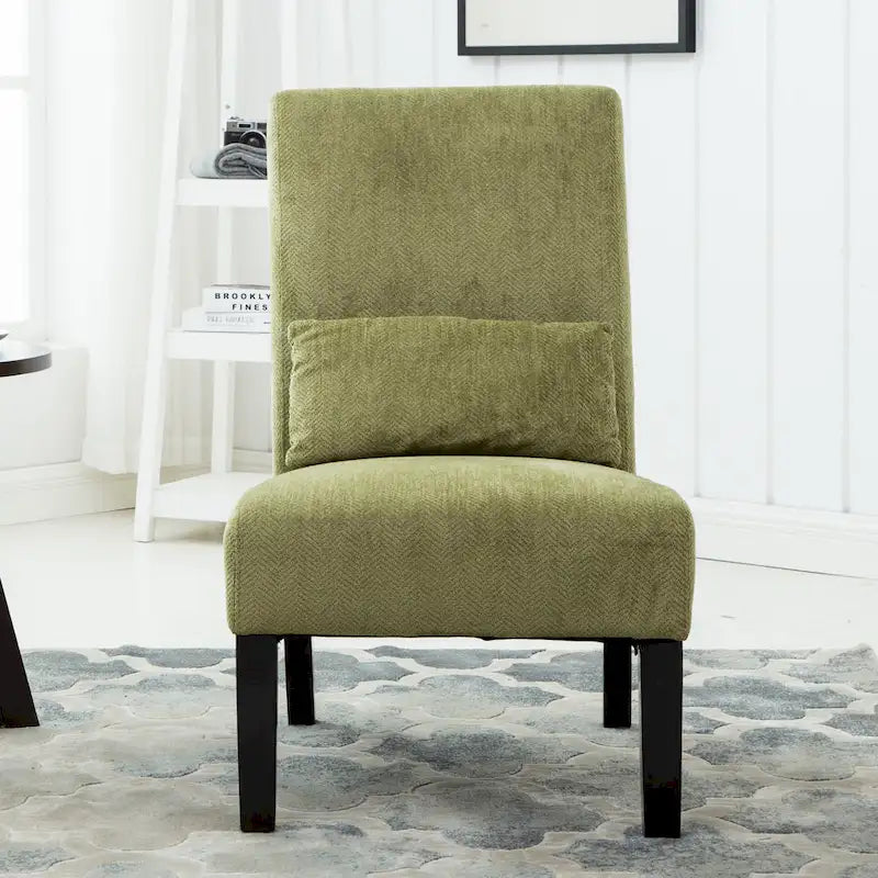Poltrona di design in poliestere con schienale alto da 31,75 pollici
