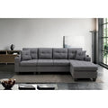 Modularna sofa za dnevnu sobu s ležaljkom u obliku slova L i držačem za čaše