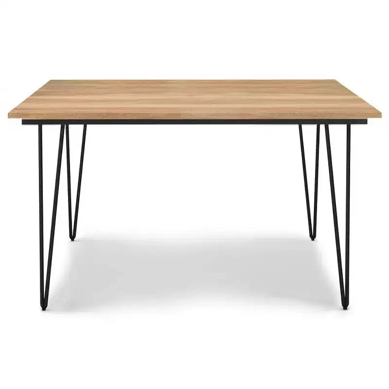 Set da pranzo WyndenHall Elisse Moreno 9 pezzi nero anticato/argento