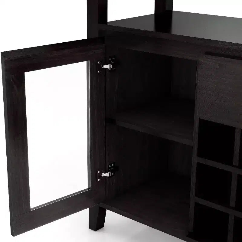 Farzon Transitional 9 Bottiglie Credenza Portabottiglie Espresso