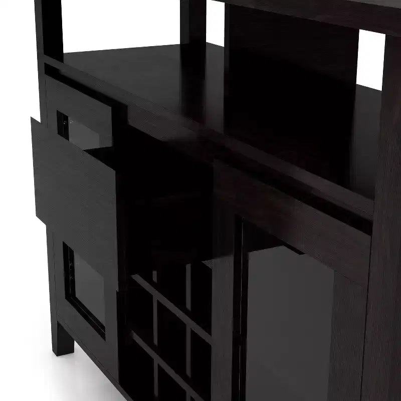 Farzon Transitional 9 Bottiglie Credenza Portabottiglie Espresso