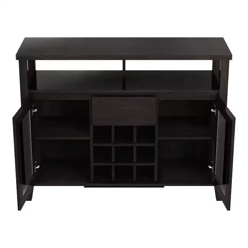 Farzon Transitional 9 Bottiglie Credenza Portabottiglie Espresso