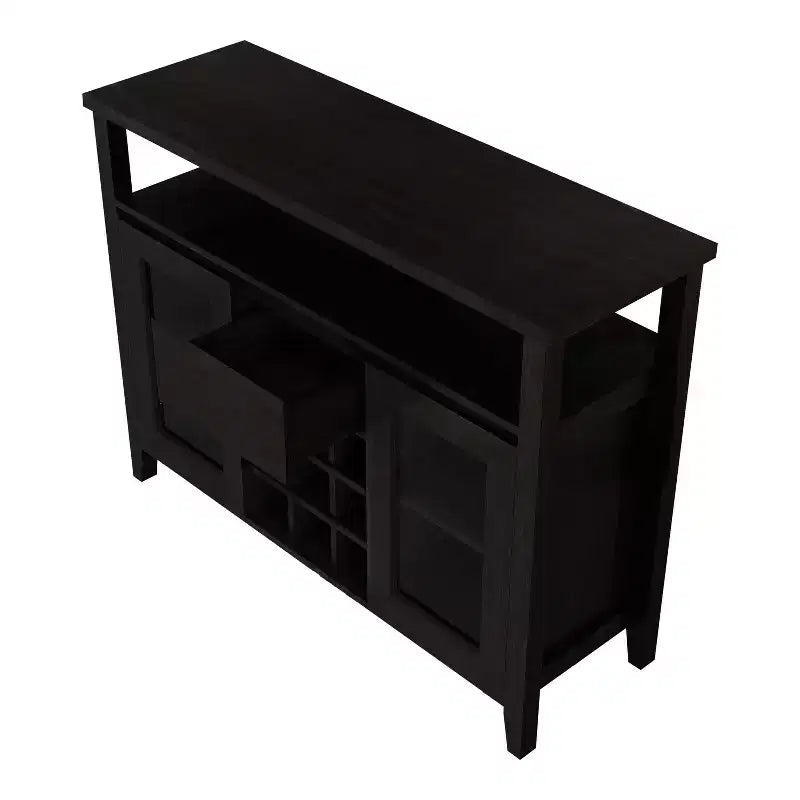 Farzon Transitional 9 Bottiglie Credenza Portabottiglie Espresso