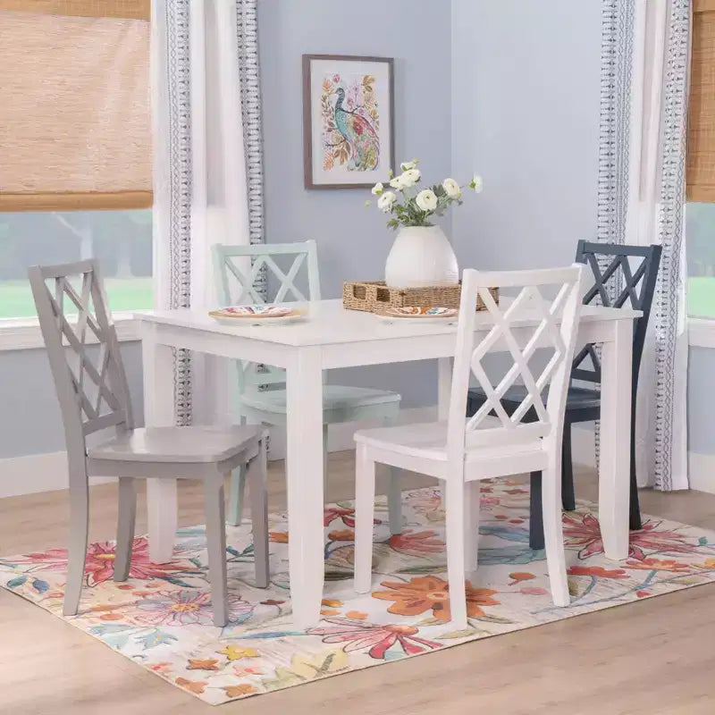 Set da pranzo rettangolare altezza bancone 5 pezzi Shelby di Powell