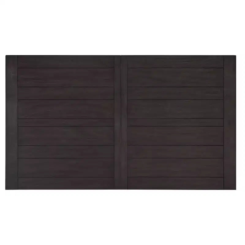 Set da pranzo Napa da 9 pezzi Dusky Cedar - Steve Silver Co.: Stile coloniale, Base a doppio piedistallo, Sedie imbottite