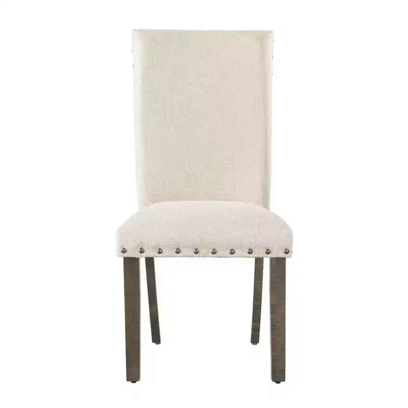 Set tavolo da pranzo allungabile Dex 6 pezzi: Finitura fumo, Dettagli a tenditore - Picket House Furnishings