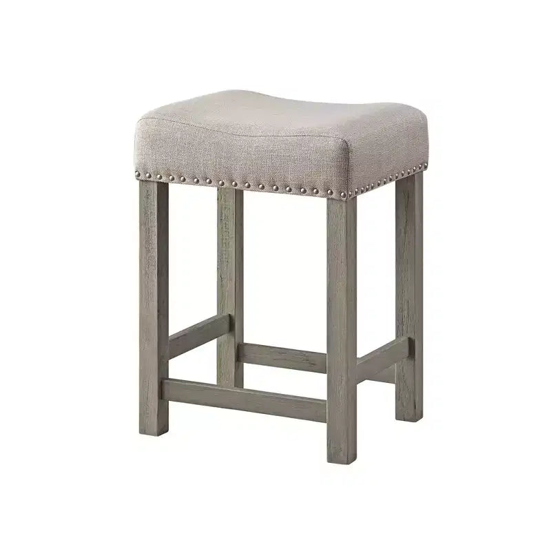 Set da pranzo Acme Furniture 76" Wandella con tavolo con ripiano in marmo, mobiletti e sgabelli con borchie