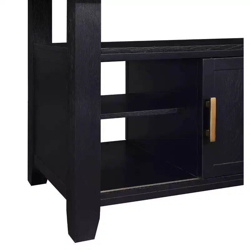 Set da pranzo alto Yves 6 pezzi con contenitore color carbone - Steve Silver Co.