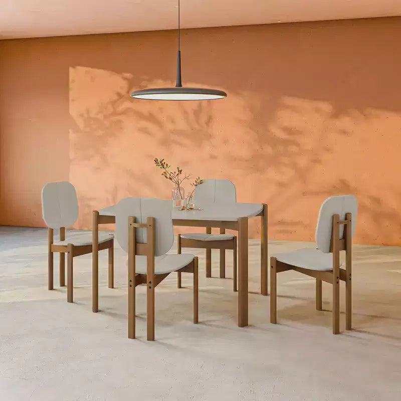 Set da pranzo moderno Mid-Century Gales 5 pezzi Manhattan Comfort