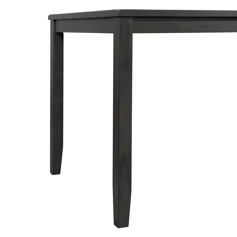Set da pranzo Alexa 7 pezzi altezza bancone Picket House Furnishings marrone: sedie moderne imbottite, struttura in legno