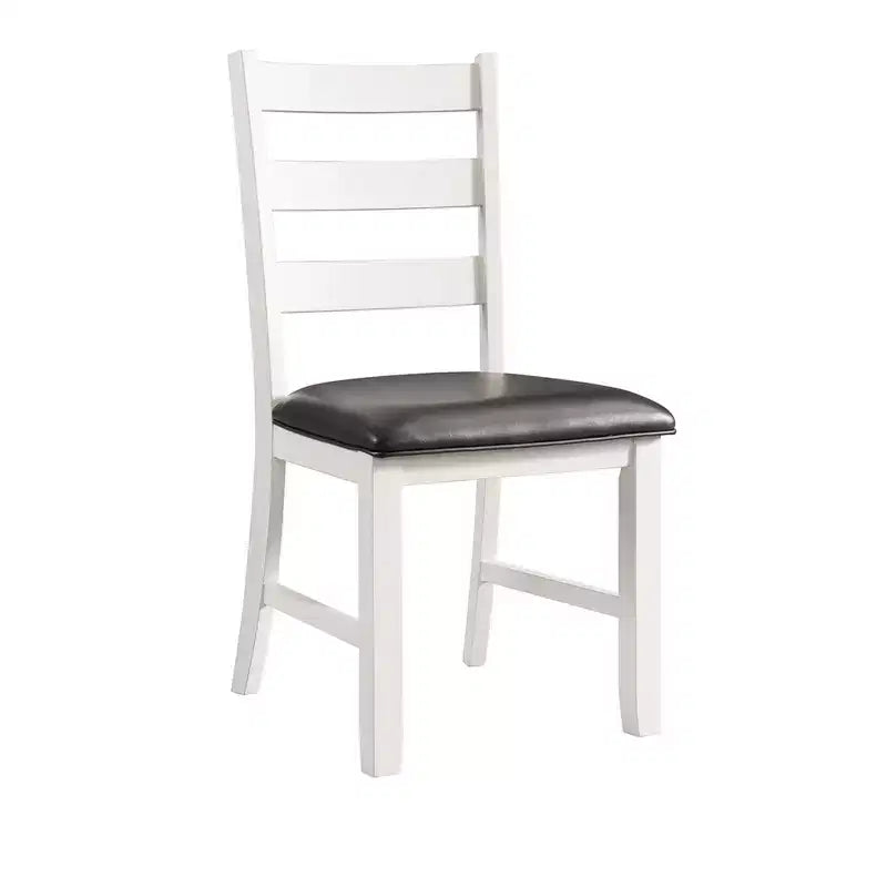 Set da pranzo 6 pz Kona Marrone - Picket House Furnishings: Sedie imbottite, Panca in legno, Tavolo rettangolare
