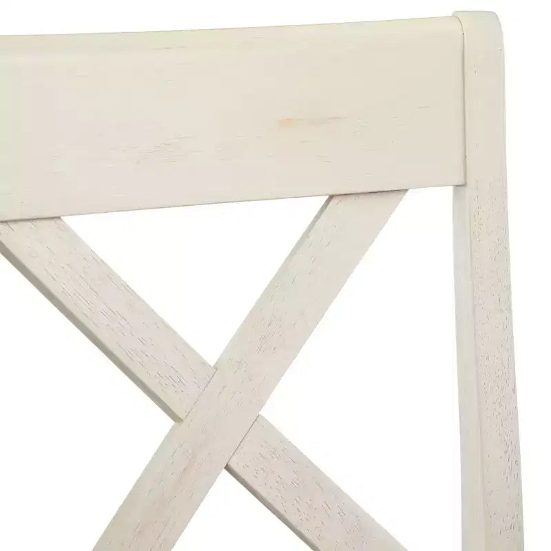Set da pranzo Lifestorey 3 pezzi Montreal ad altezza bancone, bianco
