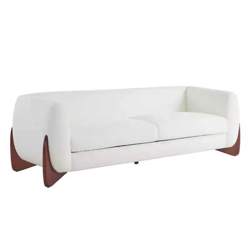Christopher Knight Home Lucy modernes Polstersofa-Set, 3-Sitzer und 2-Sitzer, Beige