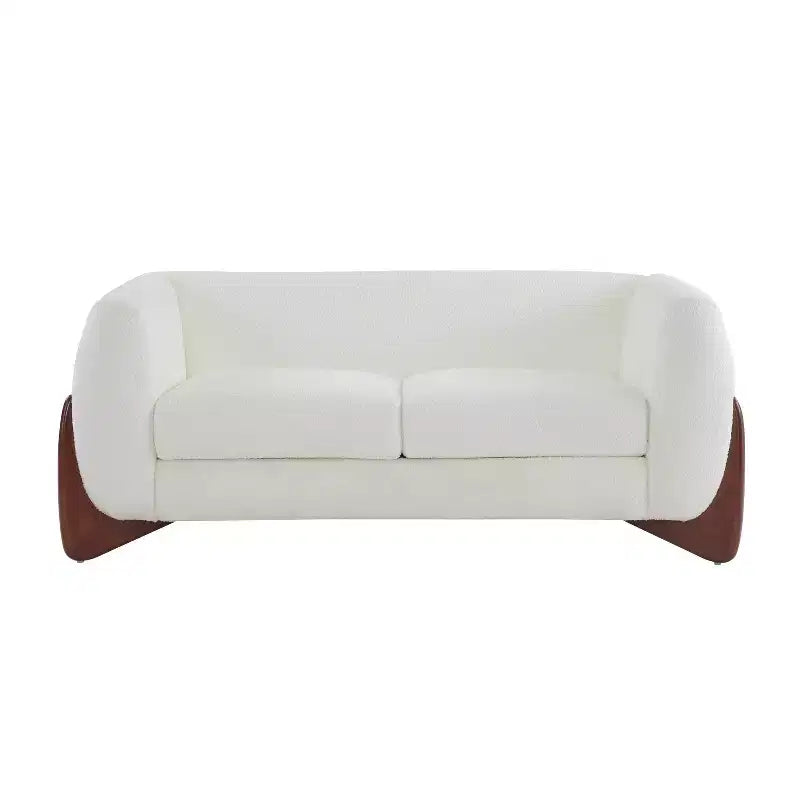 Christopher Knight Home Lucy modernes Polstersofa-Set, 3-Sitzer und 2-Sitzer, Beige