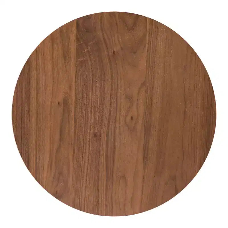 HOMES: Inside + Out 2pc Creekside Mid-Century Modern Accent Table Set with Chair Walnut