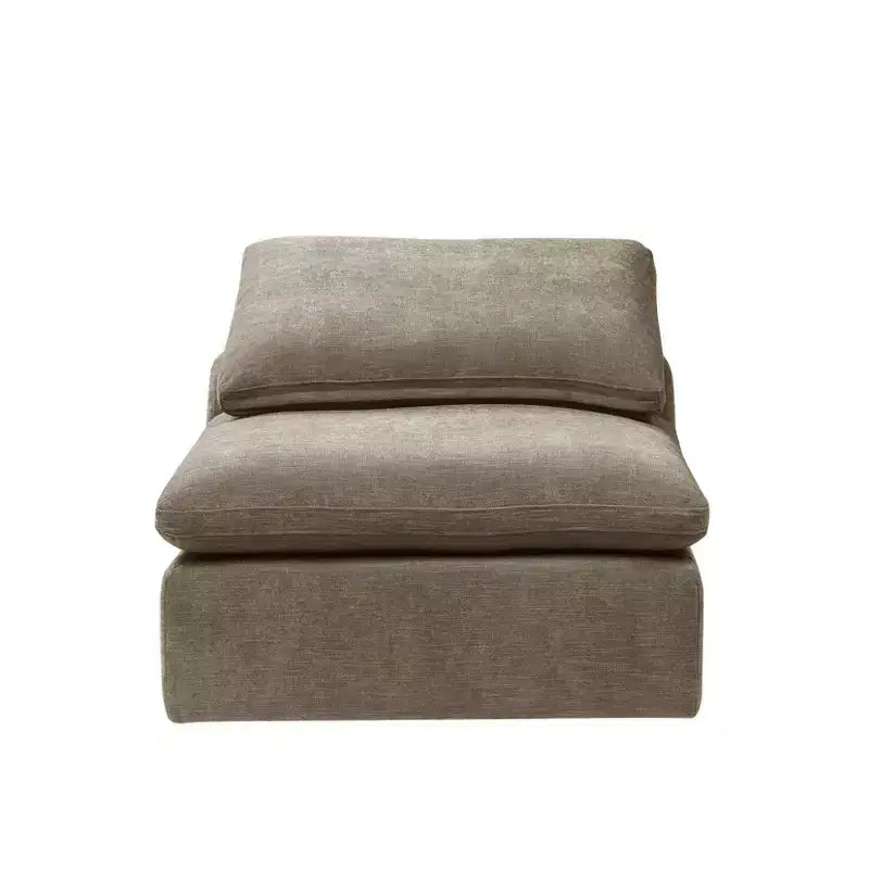 38" Naveen Accent Chair Khaki Linen