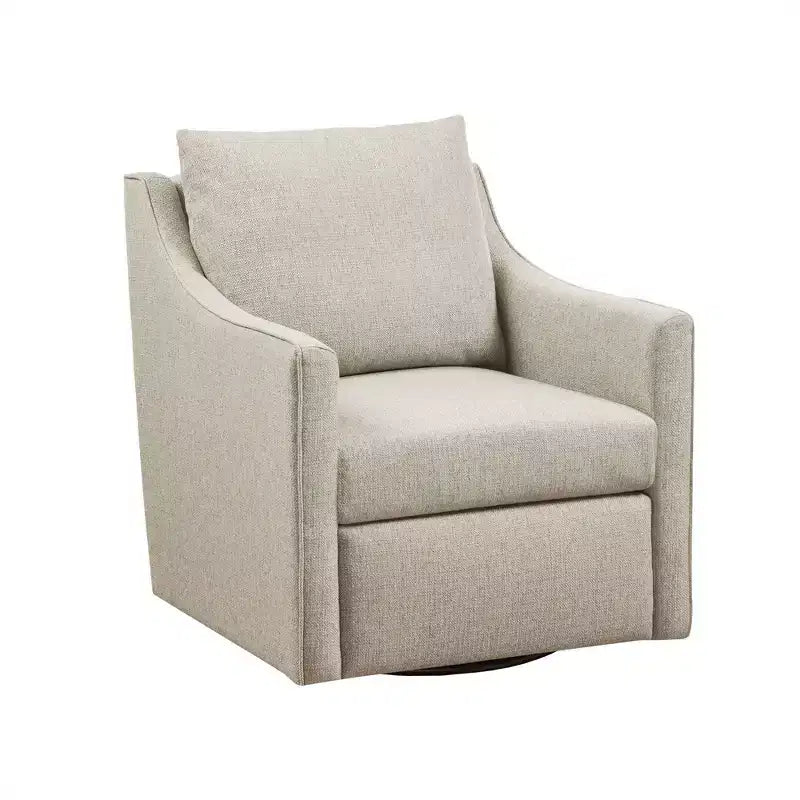 Christian Swivel Armchair Natural